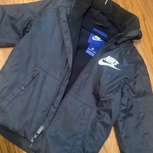 Nike fleece lined jacket